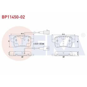 Bosch Alfa Romeo Giulietta 1.4 TB 2010-2016 Ön Fren Balatası