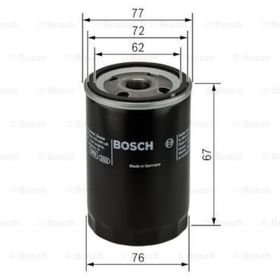 Bosch Alfa Romeo GTV 2.0 T.S. 16V 2000-2005 Yağ Filtresi