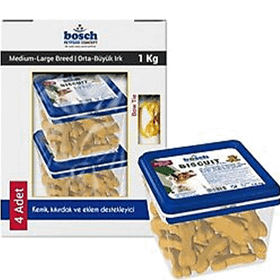 Bosch Atıştırmalık Bisküvi Kuzu Etli Pirinçli 1 Kg Köpek Ödülü