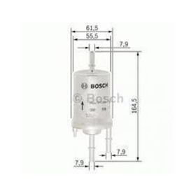 Bosch Audi A3 1.4 TFSI 2007-2013 Benzin Filtresi