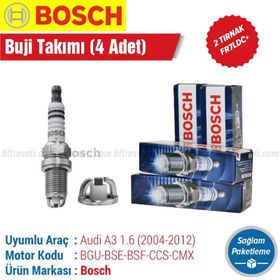 Bosch Audi A3 1.6 2 Tırnak 2004-2012 Buji