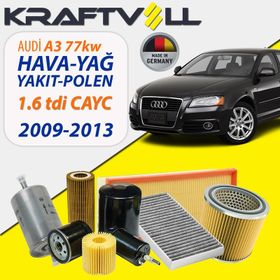 Bosch Audi A3 1.6 2004 2012 UP463766 Filtre Bakım Seti