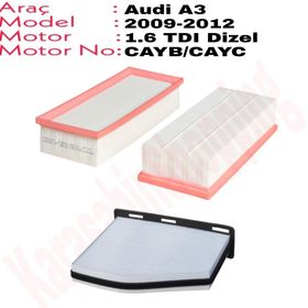 Bosch Audi A3 1.6 Fsı BLF Filtre Seti