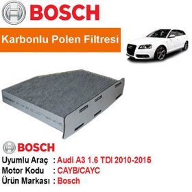 Bosch Audi A3 1.6 TDI Aktif Karbonlu Polen Filtresi
