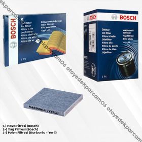 Bosch Audi A3 1.6 Tdı CAYB Filtre Seti