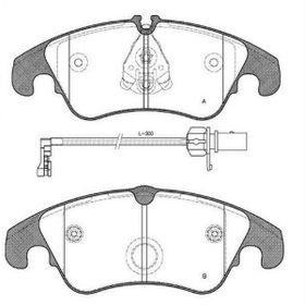 Bosch Audi A4 1.6 2000-2008 Ön Fren Balatası