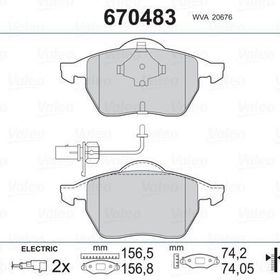 Bosch Audi A4 1.6 2000-2008 Ön Fren Balatası