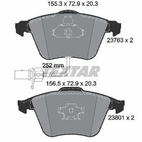 Bosch Audi A4 1.6 2000-2008 Ön Fren Balatası