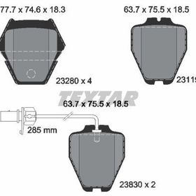 Bosch Audi A4 1.6 2000-2008 Ön Fren Balatası
