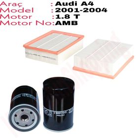 Bosch Audi A4 1.8 Avant Quattro ARG Filtre Seti