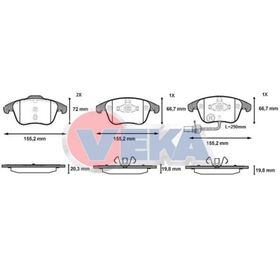 Bosch Audi A4 2.0 TDI 2004-2008 Ön Fren Balatası