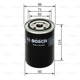 Bosch Audi A4 2.4 Avant 1998-2001 Yağ Filtresi