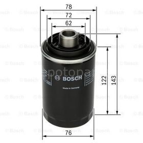 Bosch Audi A5 1.8 TFSI Sportback 2009-2011 Yağ Filtresi