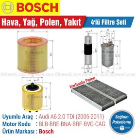 Bosch Audi A6 2.0 Tdı CGLE Filtre Seti