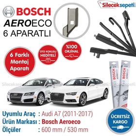 Bosch Audi A7 2011-2017 Silecek Takımı