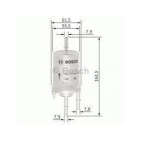 Bosch Audi TT 1.8 TFSI Coupe 2008-2014 Benzin Filtresi