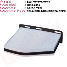 Bosch Audi TT 2.0 TFSI Roadster quattro Aktif Karbonlu Polen Filtresi