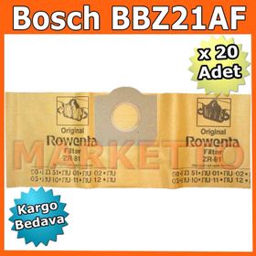 Bosch BBZ21AF Elektrikli Süpürge Torbası