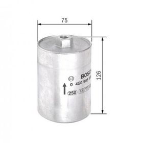 Bosch Benzin Passat A80 A4 A6 A8 P205 P309 P405 1.9 2.0 Yakıt Filtresi