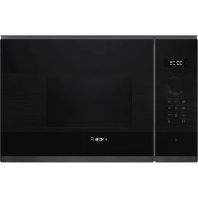 Bosch BFL524MH2 Siyah Ankastre Mikrodalga Fırın