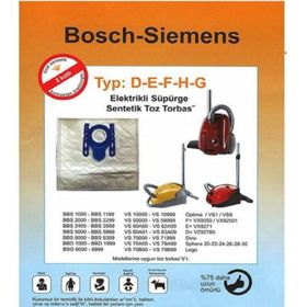 Bosch BGN2A111 20 Adet Uyumlu Süpürge Toz Torba