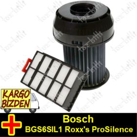 Bosch BGS6SIL1 Roxx's ProSilence Hepa Filtre Seti