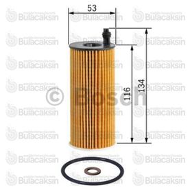 Bosch BMW 1.16D F20/F21 2012-2015 Yağ Filtresi