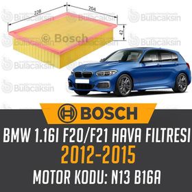 Bosch Bmw 1.16i F20/F21 2012-2015 Hava Filtresi