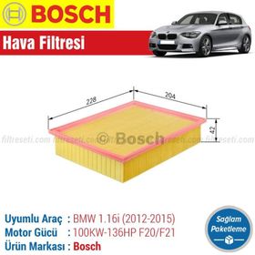 Bosch Bmw 1.16i F20/F21 2012-2015 Hava Filtresi