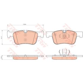 Bosch BMW 116 F20 1.5 2015-2019 Ön Fren Balatası