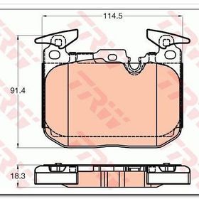 Bosch Bmw 116 F20 1.6 2011-2015 Ön Fren Balatası