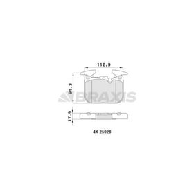 Bosch Bmw 116 F20 1.6 2011-2015 Ön Fren Balatası