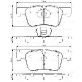 Bosch BMW 116D F20 2.0 2011-2015 Ön Fren Balatası