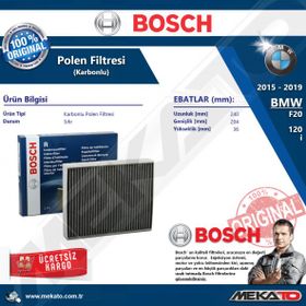 Bosch BMW 120 i Polen Filtresi