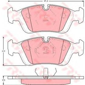 Bosch BMW 316İ E36 1.6 1990-1998 Ön Fren Balatası