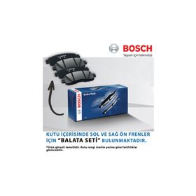 Bosch Bmw 316i E46 1.9 1998-2002 Ön Fren Balatası