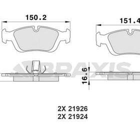 Bosch Bmw 316i E46 1.9 1998-2002 Ön Fren Balatası