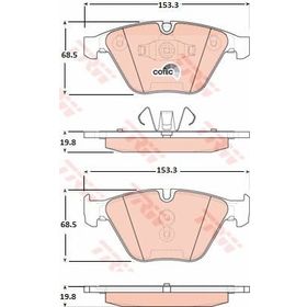 Bosch BMW 318D E90 2.0 2007-2011 Ön Fren Balatası