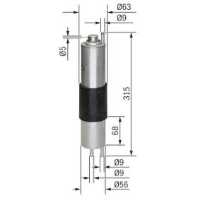 Bosch BMW 320i E46 2001-2005 Mazot Yakıt Filtresi