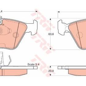 Bosch BMW 330D E46 3.0 1999-2005 Ön Fren Balatası