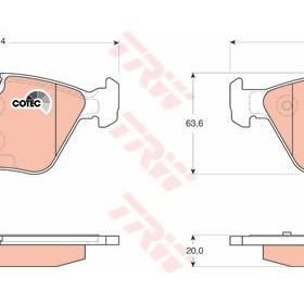 Bosch BMW 330D E46 3.0 1999-2005 Ön Fren Balatası