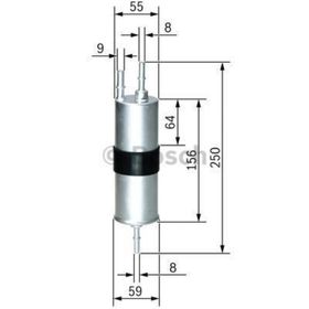 Bosch Bmw 428 i Cabrio xDrive 2014-2016 Benzin Filtresi
