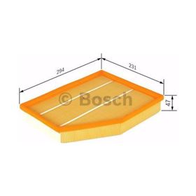 Bosch Bmw 5 525 I 2001-2010 Hava Filtresi