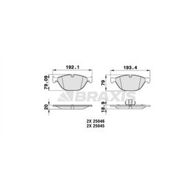 Bosch BMW 520D F10 2.0 2010-2019 Ön Fren Balatası