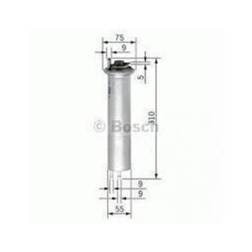 Bosch Bmw 535 i 1996-2003 Benzin Filtresi