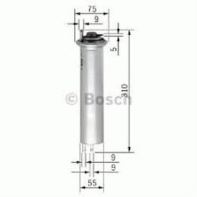 Bosch Bmw 535 i 1996-2003 Benzin Filtresi