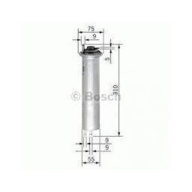 Bosch Bmw 540 i 1996-2003 Benzin Filtresi