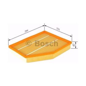 Bosch Bmw 6 Cabrio 630 I 2004-2010 Hava Filtresi