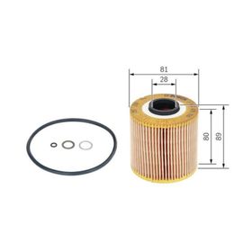 Bosch Bmw E30 E36 E34 M40 Yağ Filtresi