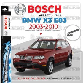 Bosch Bmw X3 2003-2010 Silecek Takımı
